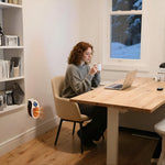 Kompakter Keramik Heizlüfter für schnelle Wärme