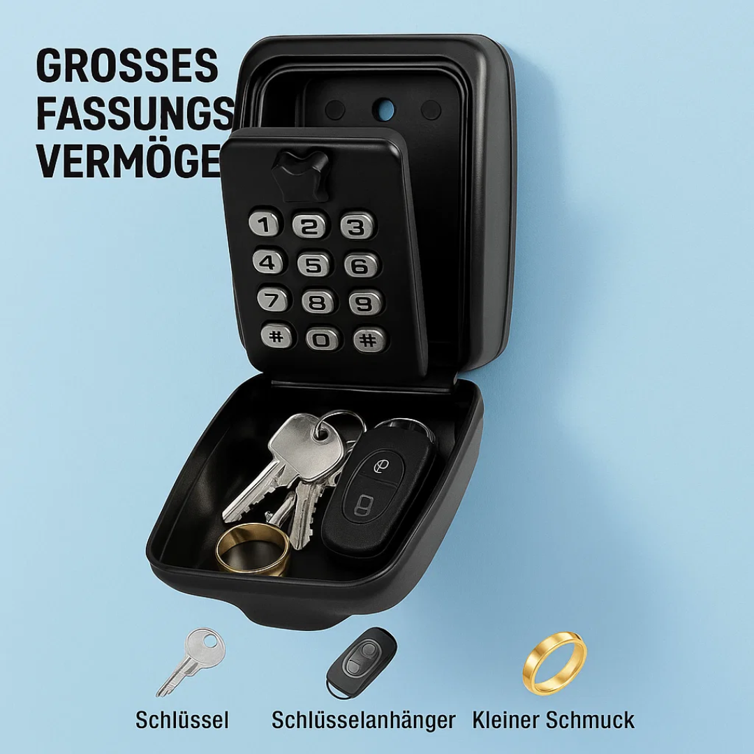 Sichere Schlüsselaufbewahrung für den Außenbereich
