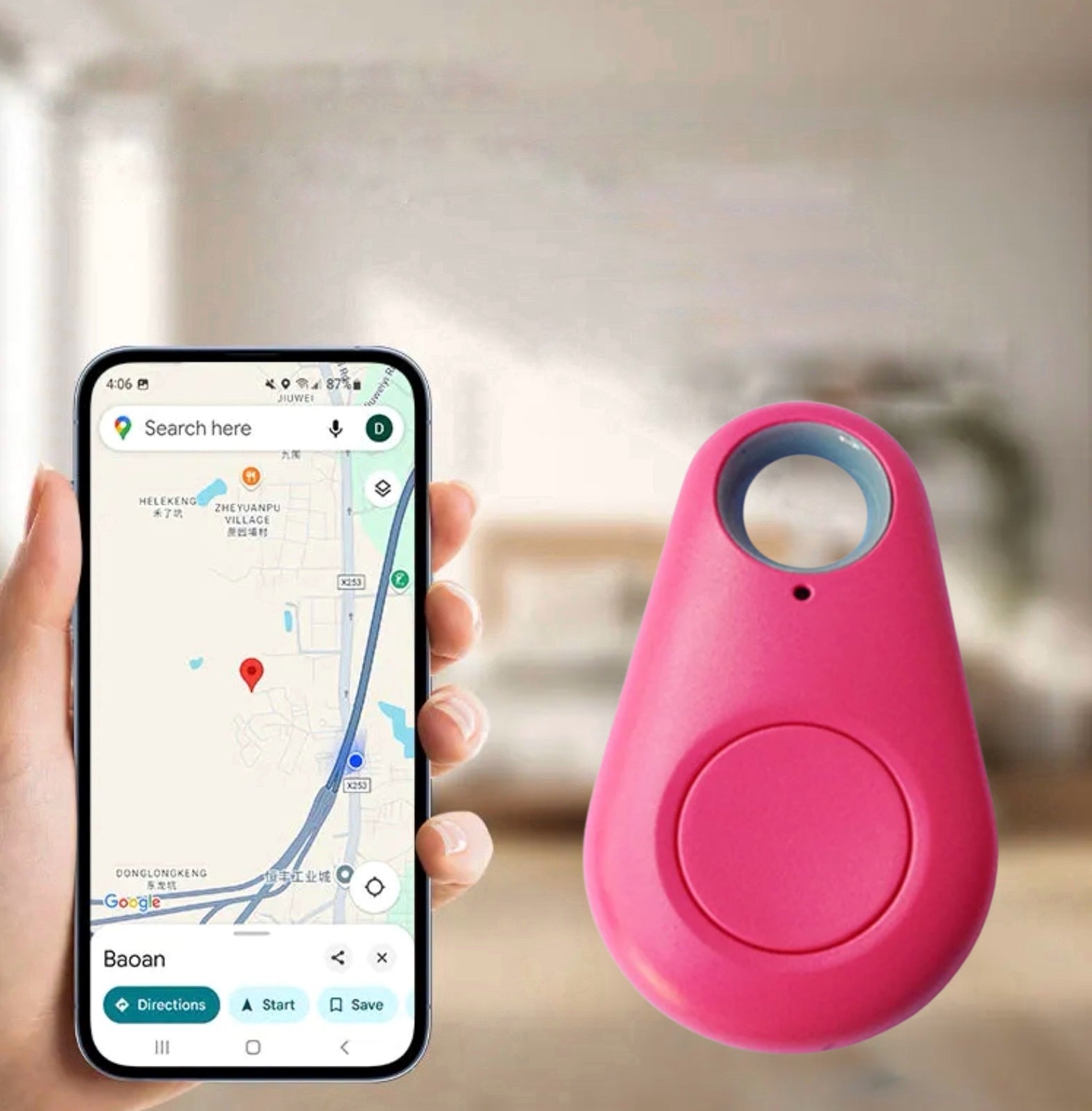 Kompakter GPS-Tracker für Kinder mit SOS-Funktion und Echtzeitortung