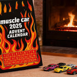 24-Car Advent Calendar for Christmas - Kids' Vehicle Set