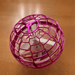 360-Degree Flying Orb Toy for Kids with Colorful LED Lights