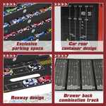 48-Piece Racing Car Set for Kids with Fast Track