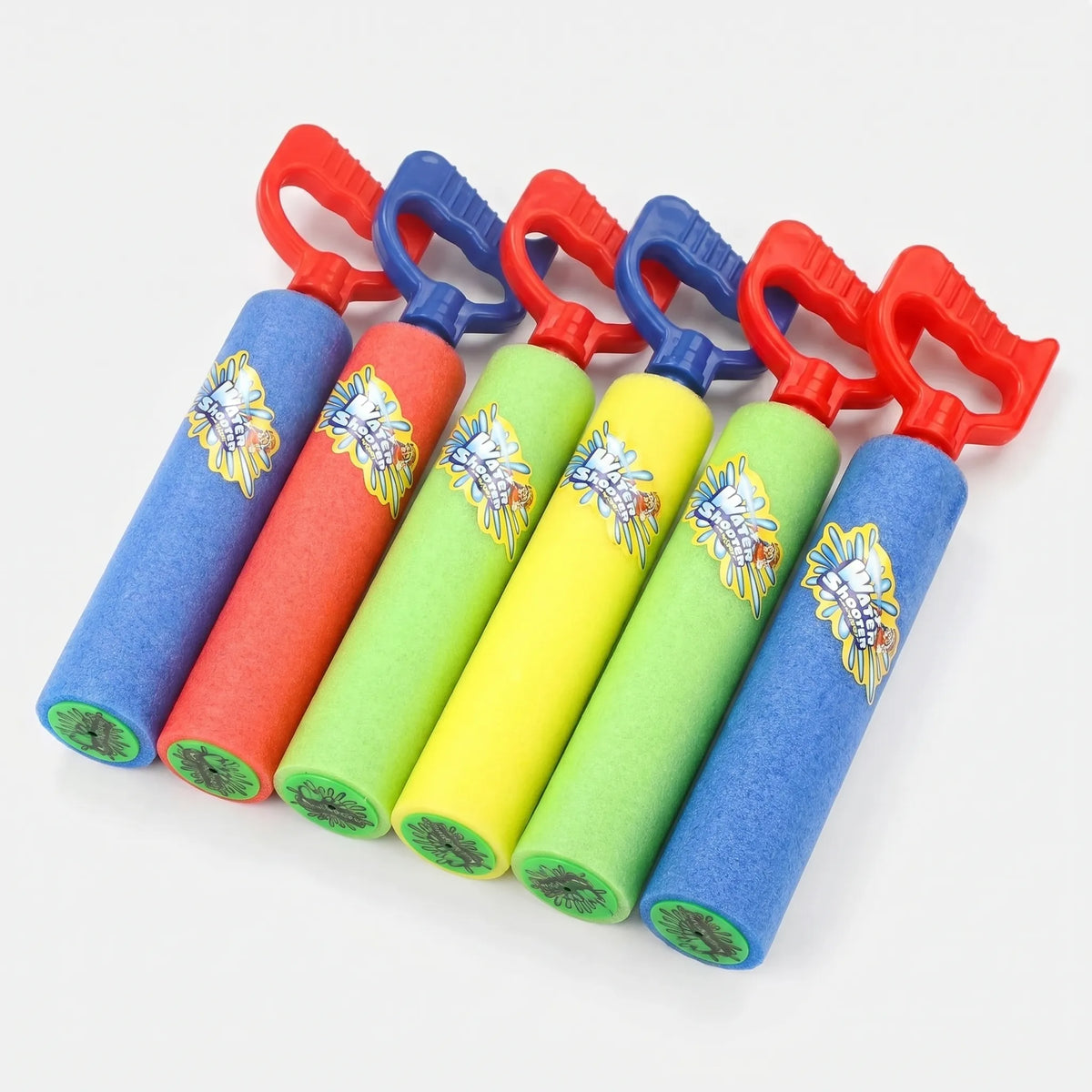 Outdoor Soft Foam Water Blasters for Kids - Set of 6