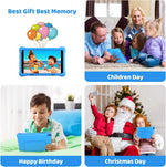 8-Inch Learning Tablet for Children - Parental Controls & Eye Safety