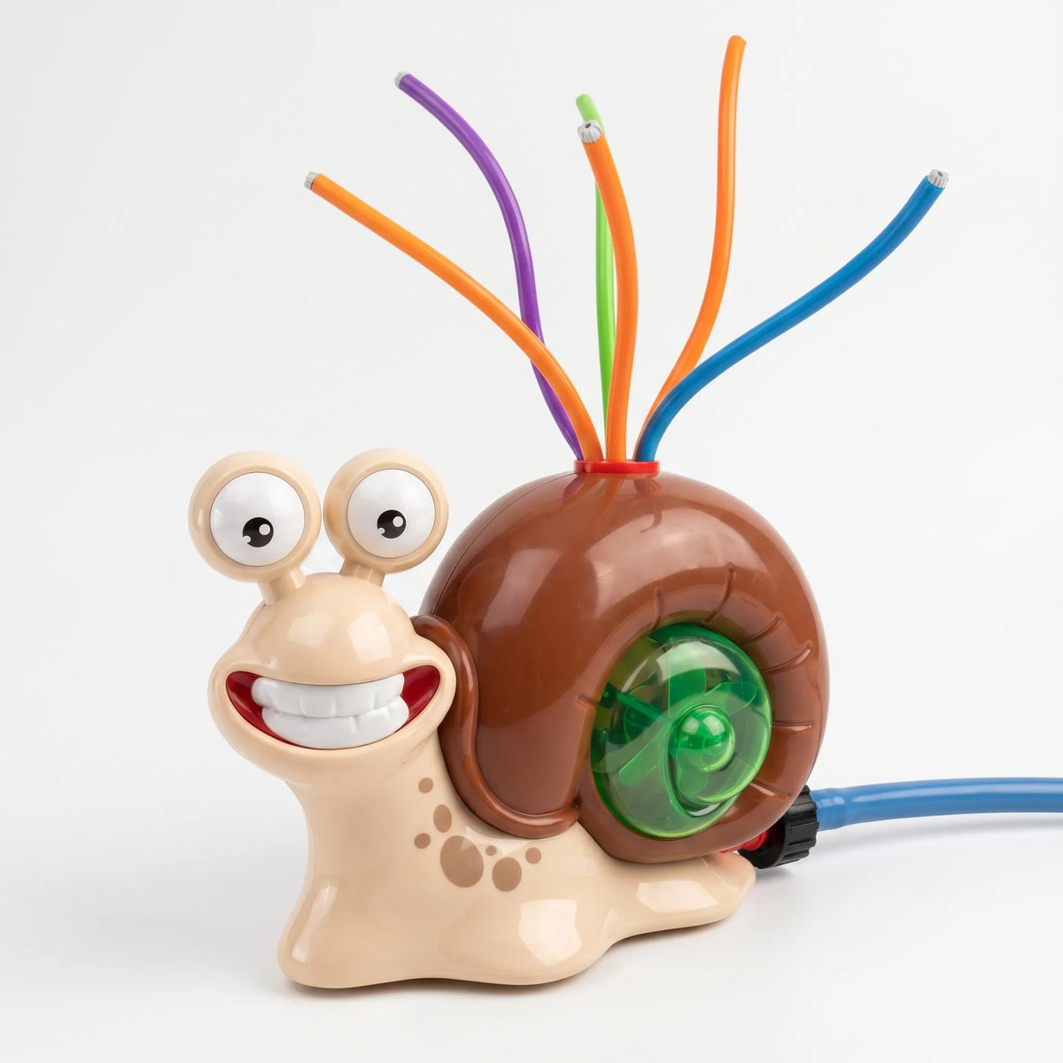 Children's Snail-Themed Water Sprinkler and Batting Activity