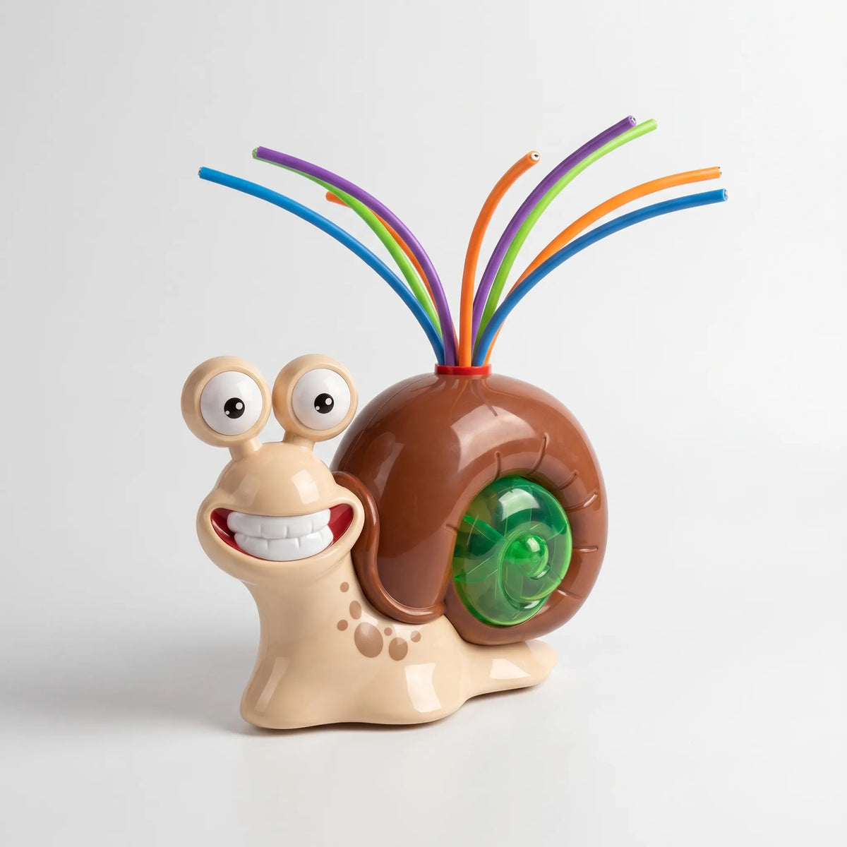 Children's Snail-Themed Water Sprinkler and Batting Activity