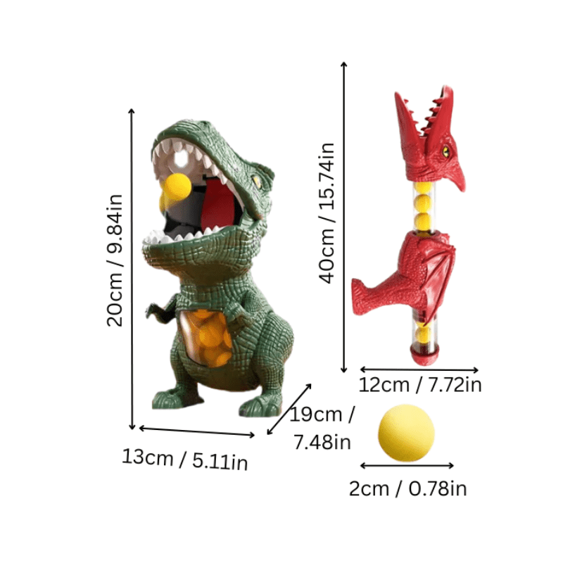 Dinosaur Shooting Game for Kids with Soft Foam Balls