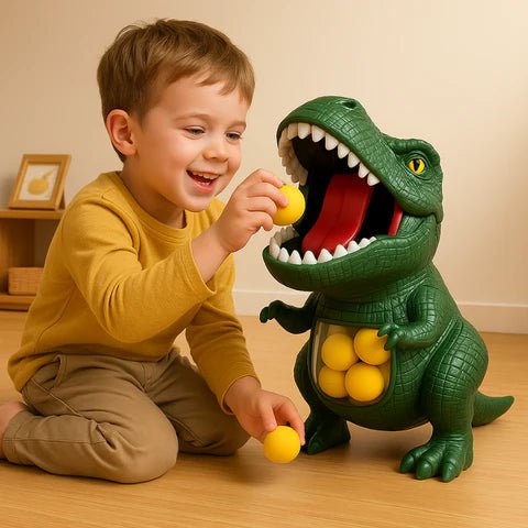 Dinosaur Shooting Game for Kids with Soft Foam Balls