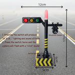 Traffic Signal and Vehicle Playset for Children's Learning