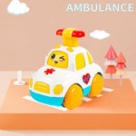 Traffic Signal and Vehicle Playset for Children's Learning