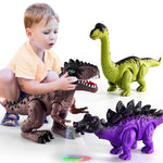 Walking Dinosaur Toy for Kids – Electronic with Lights and Sounds