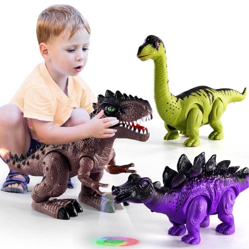 Walking Dinosaur Toy for Kids – Electronic with Lights and Sounds