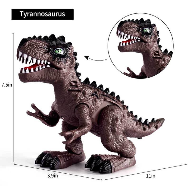 Walking Dinosaur Toy for Kids – Electronic with Lights and Sounds
