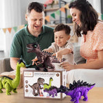 Walking Dinosaur Toy for Kids – Electronic with Lights and Sounds