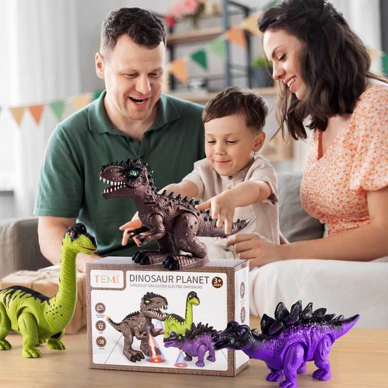 Walking Dinosaur Toy for Kids – Electronic with Lights and Sounds