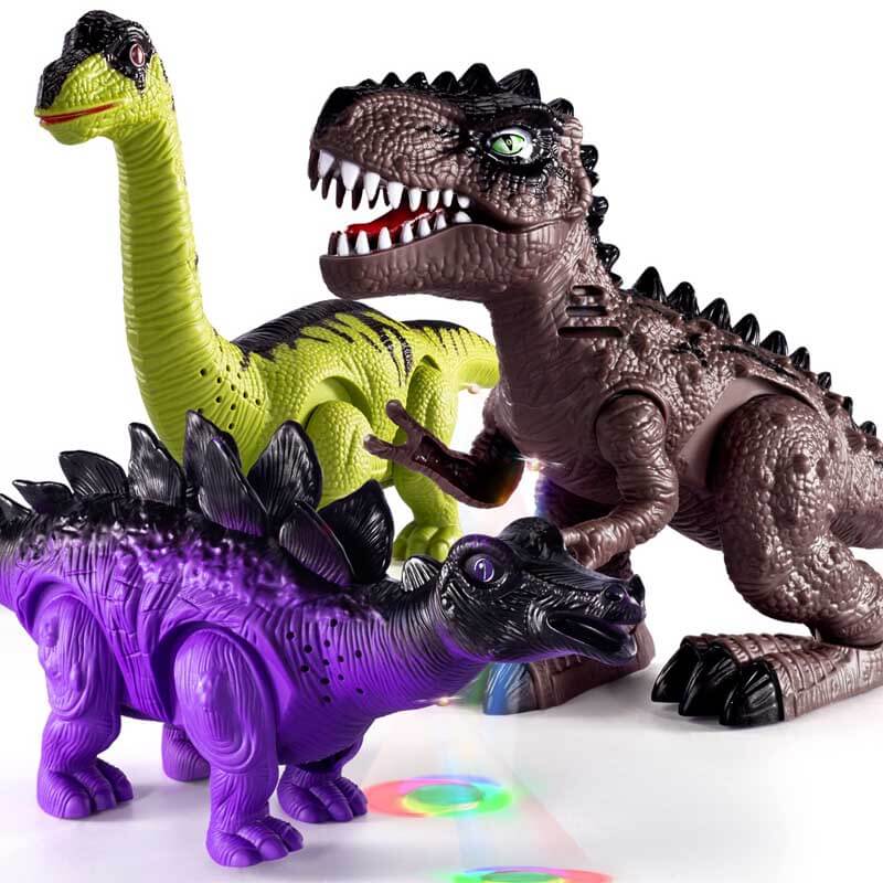 Walking Dinosaur Toy for Kids – Electronic with Lights and Sounds