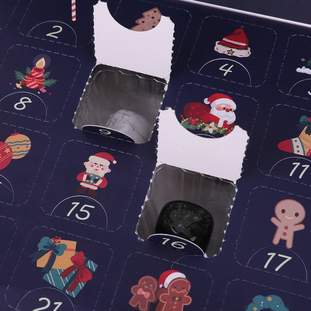 2025 Advent Calendar for Kids with Gemstone Digging Activities