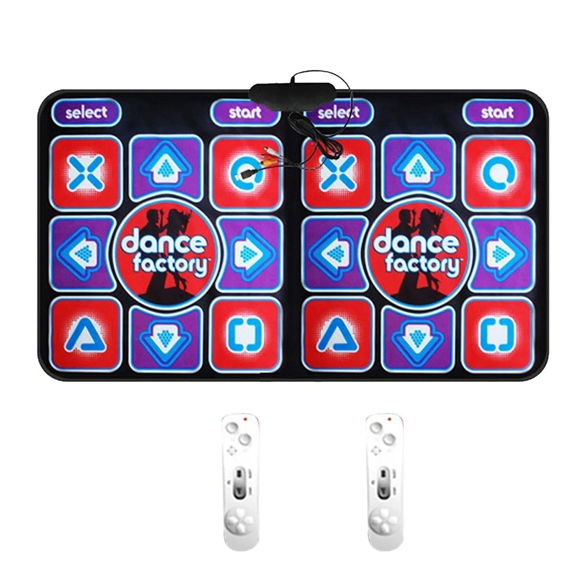 Remote-Controlled Double Dance Mat for Children