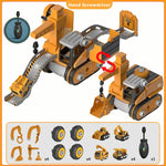 Construction Toy Set for Kids - Master Builder Engineer Kit