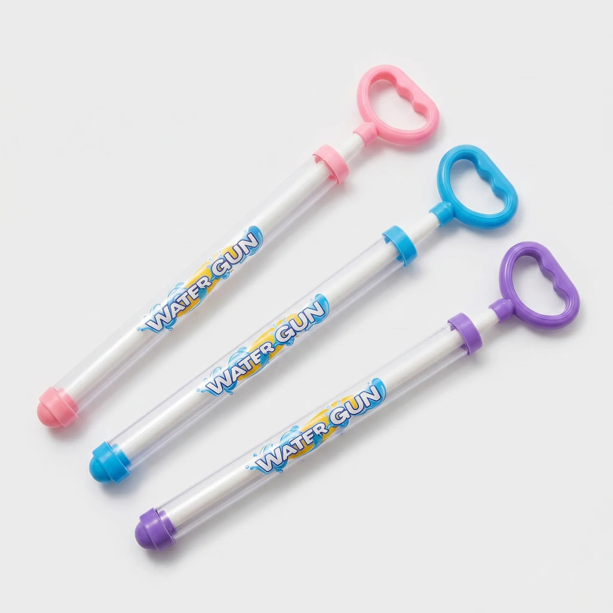 3-Pack Set of Kids' Pull-Action Water Blasters