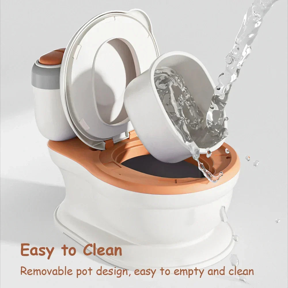 Comfortable Potty Training Seat for Kids with Music Features