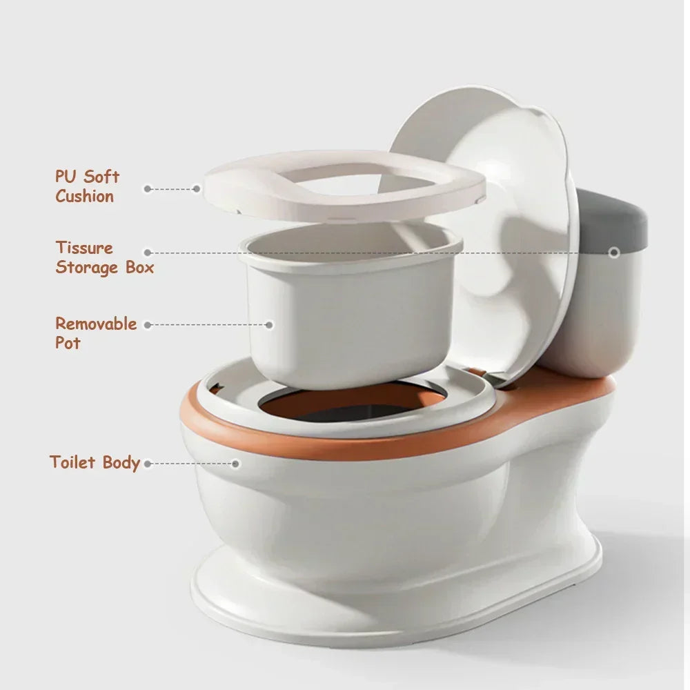 Comfortable Potty Training Seat for Kids with Music Features