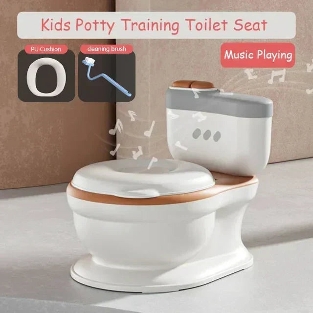 Comfortable Potty Training Seat for Kids with Music Features