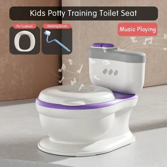 Comfortable Potty Training Seat for Kids with Music Features
