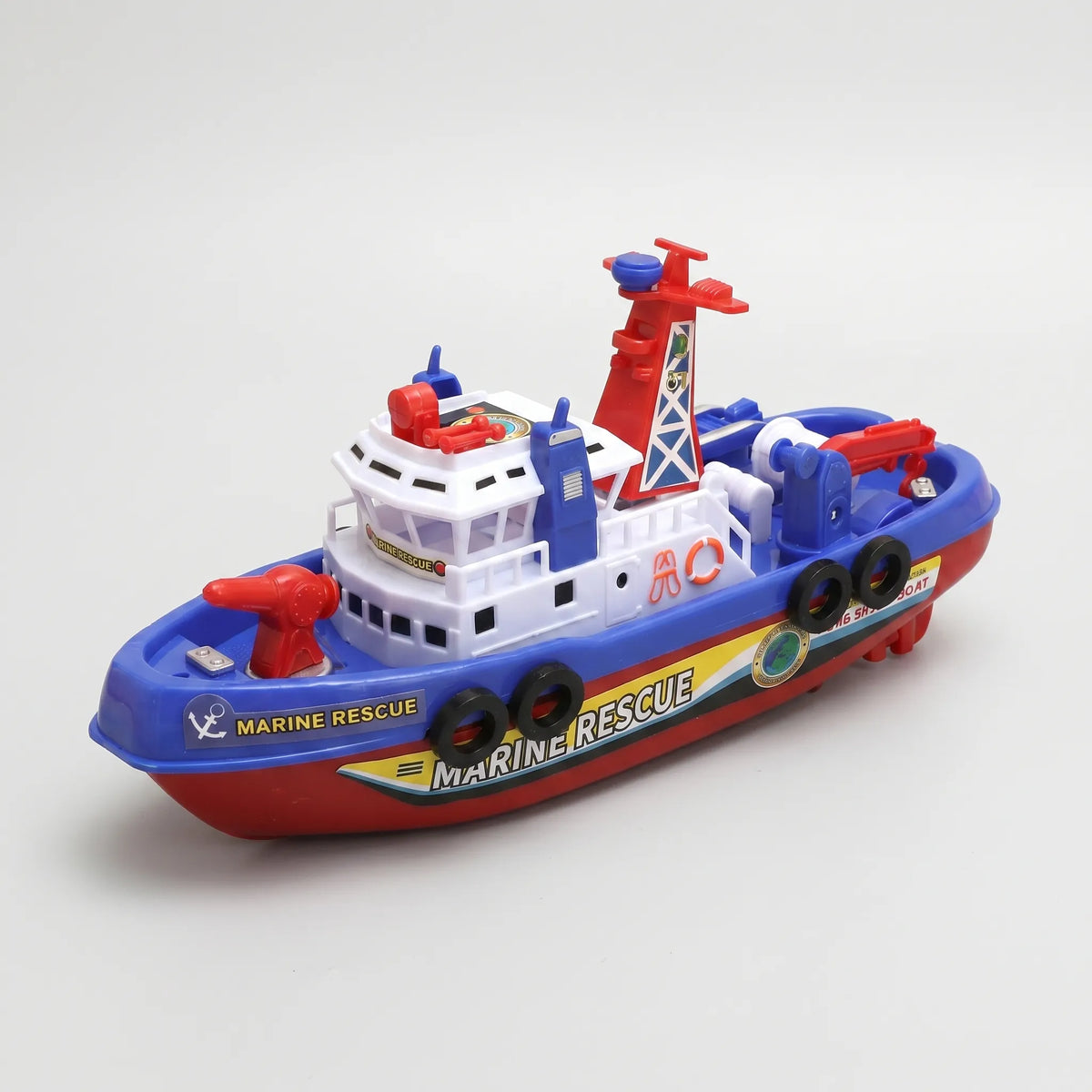 Bath Toy Fireboat with Water Spray for Children
