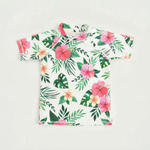Short-Sleeve Rash Guard for Children – Ideal for Beach and Pool Fun