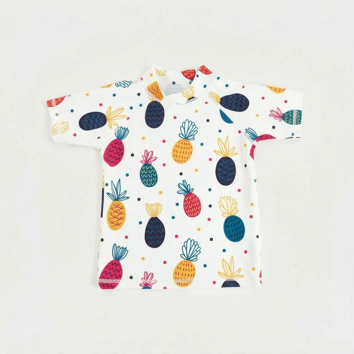 Short-Sleeve Rash Guard for Children – Ideal for Beach and Pool Fun