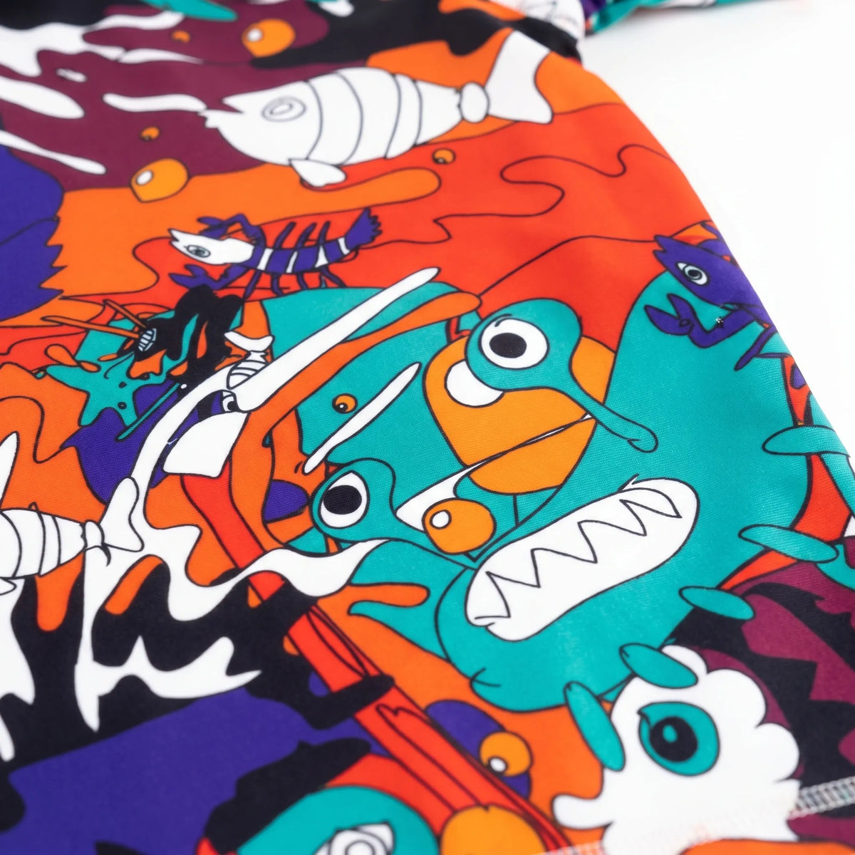 Short-Sleeve Rash Guard for Children – Ideal for Beach and Pool Fun