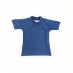 Short-Sleeve Rash Guard for Children – Ideal for Beach and Pool Fun
