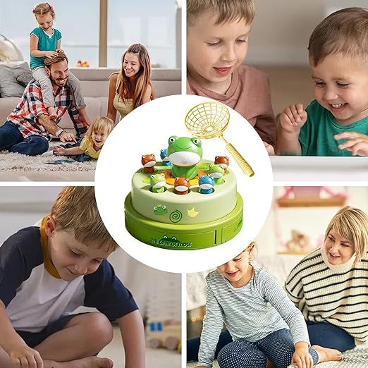 Interaktives Froschspielzeug mit Musik und Bewegung