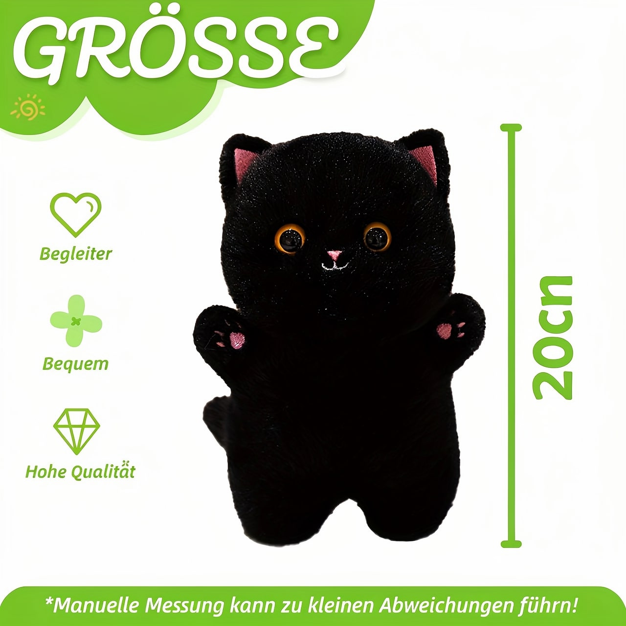 Kuschelige Katze für Geborgenheit und Freude