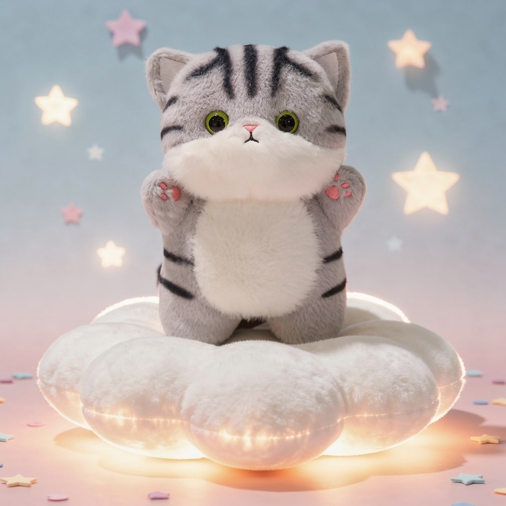 Kuschelige Katze für Geborgenheit und Freude