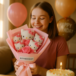 Niedlicher Blumenstrauß mit verspieltem Charakter