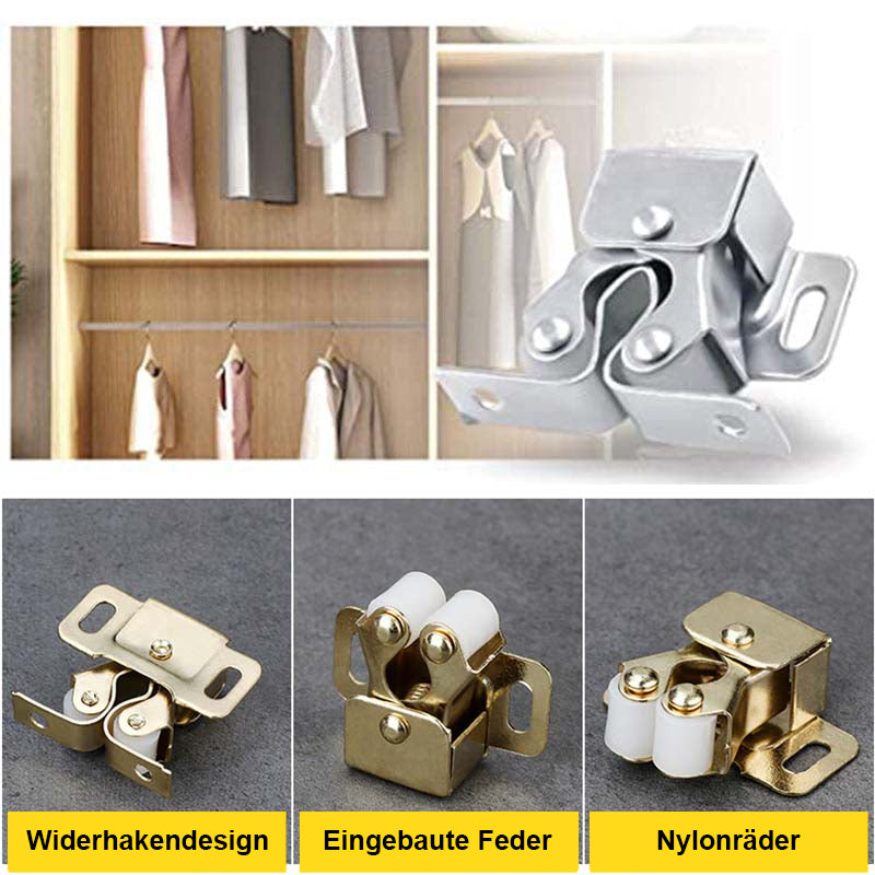 Klassisches Türschloss aus Edelstahl für Schränke