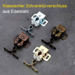 Klassisches Türschloss aus Edelstahl für Schränke