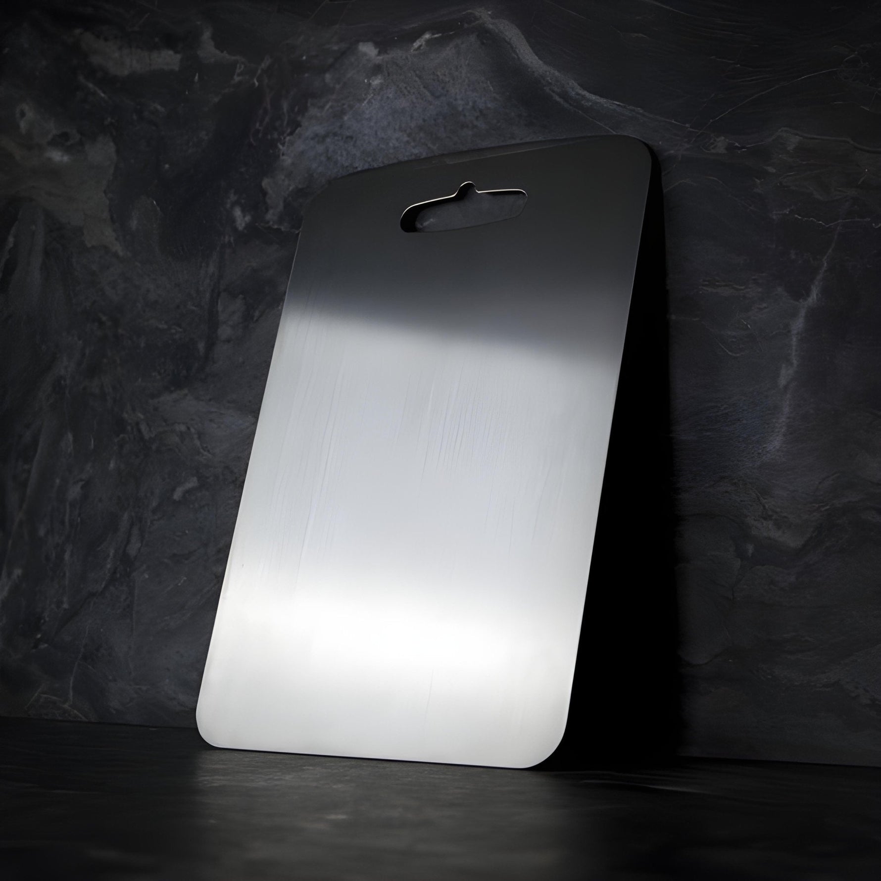 TitanGrip - Antibacterial, Non-Slip Stainless Steel Cutting Board