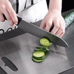 TitanGrip - Antibacterial, Non-Slip Stainless Steel Cutting Board