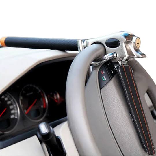 Sichere Lenkradsperre mit Dreifachverriegelung – Optimaler Diebstahlschutz