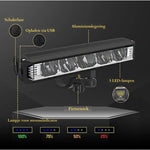 Luminex | Helles Fahrrad-Frontlicht mit 1400 Lumen – Wiederaufladbar und Wetterfest