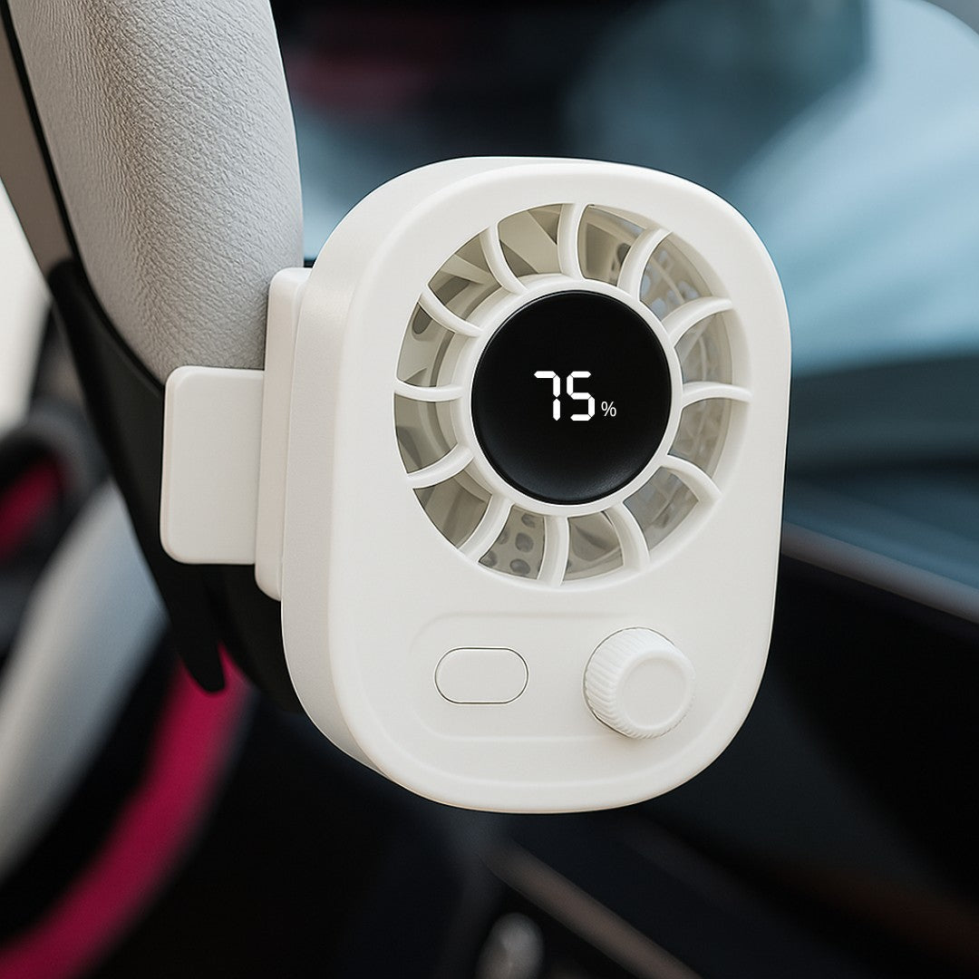 Kompakter Mini Clip Ventilator für erfrischende Kühle