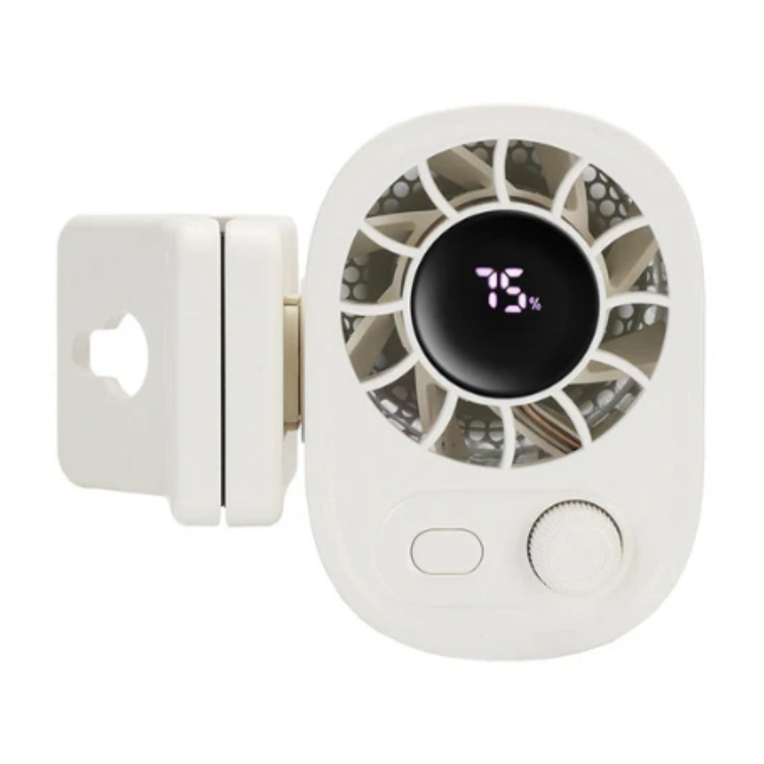 Kompakter Mini Clip Ventilator für erfrischende Kühle