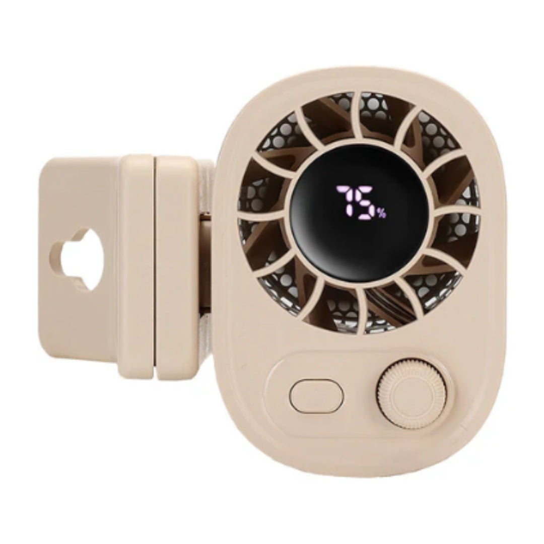 Kompakter Mini Clip Ventilator für erfrischende Kühle