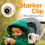 Kompakter Mini Clip Ventilator für erfrischende Kühle