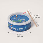 Magnetisches Angelaus Spielzeug aus Holz – 35 bunte Fische