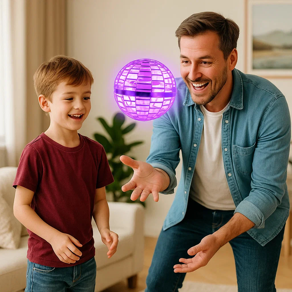 Schwebender Ball für interaktives Spielen