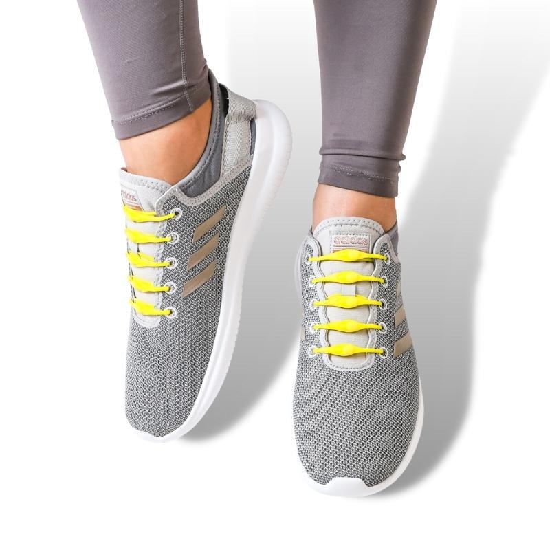 No-Tie Shoelaces | Elastic and Knot-Free | 12 Pack | For All Shoe Sizes